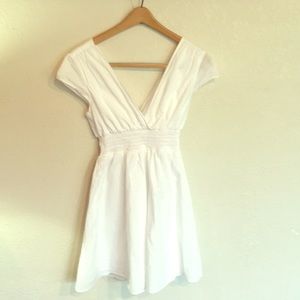 Pure White Express Dress